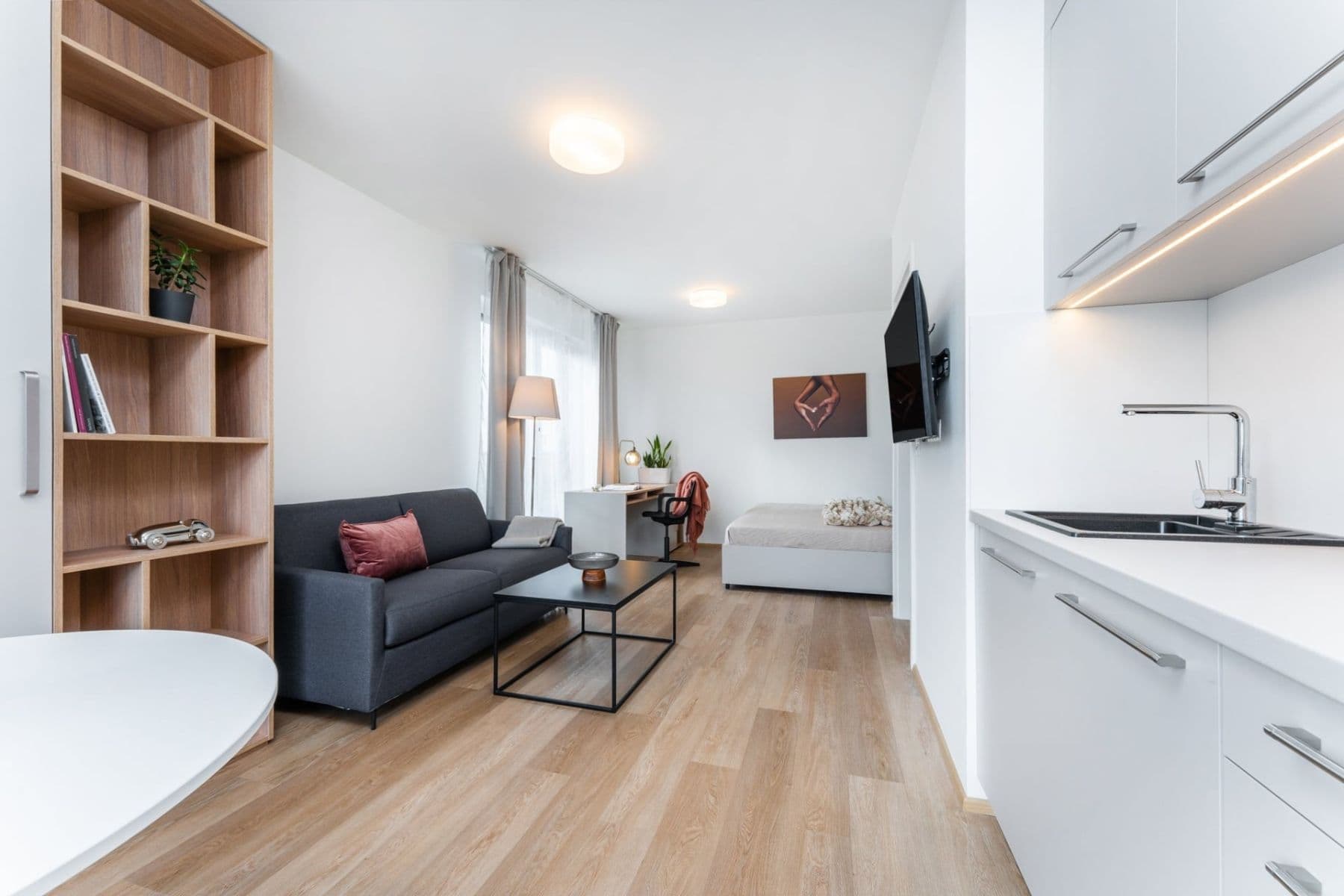 Studio flat to rent, 39 m², Františka Kováříka, Plzeň, Plzeňský Region Studio flat to rent, 39 m², Františka Kováříka, Plzeň, Plzeňský Region